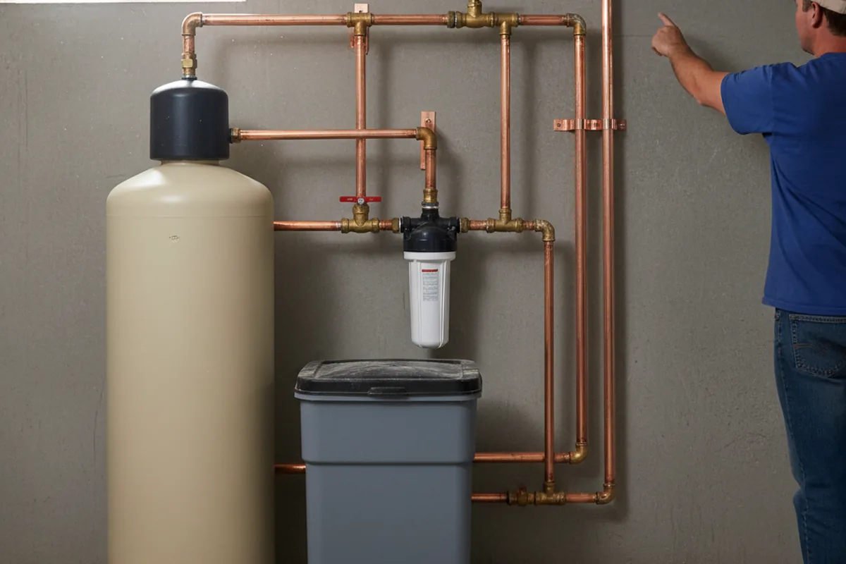 Whole-house water treatment system installed in Lee Center